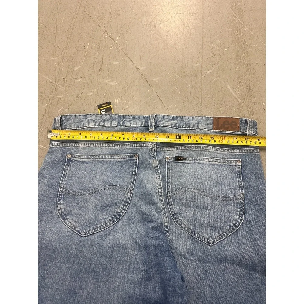 Lee‎ Heritage High-Rise Classic Straight Leg Jeans Women's Blue Denim - 4/25 NWT